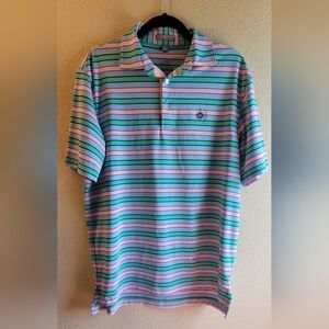 Peter Millar The Grand short sleeve shirt mens M